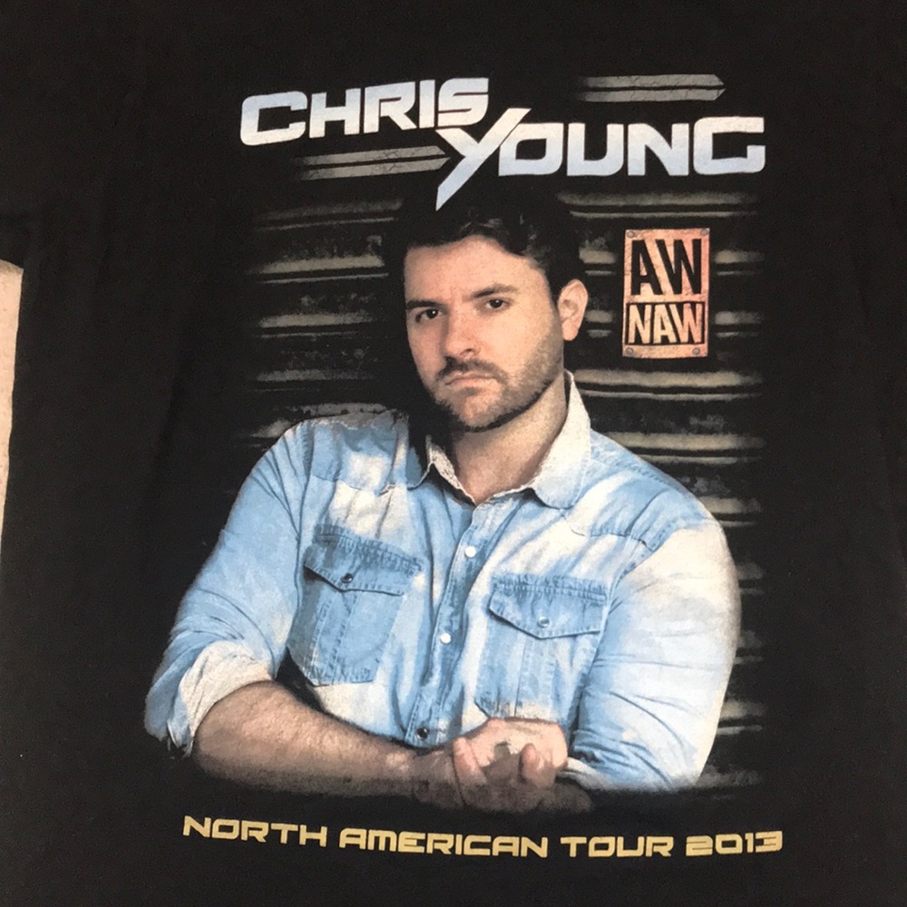 Chris Young Country Concert Medium Tee